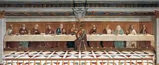 最后的晚餐 Last Supper (1476)，多梅尼科·基兰达约