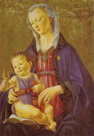 麦当娜和孩子 Madonna and Child (c.1470)，多梅尼科·基兰达约