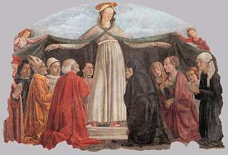 慈悲圣母 Madonna of Mercy (c.1472)，多梅尼科·基兰达约