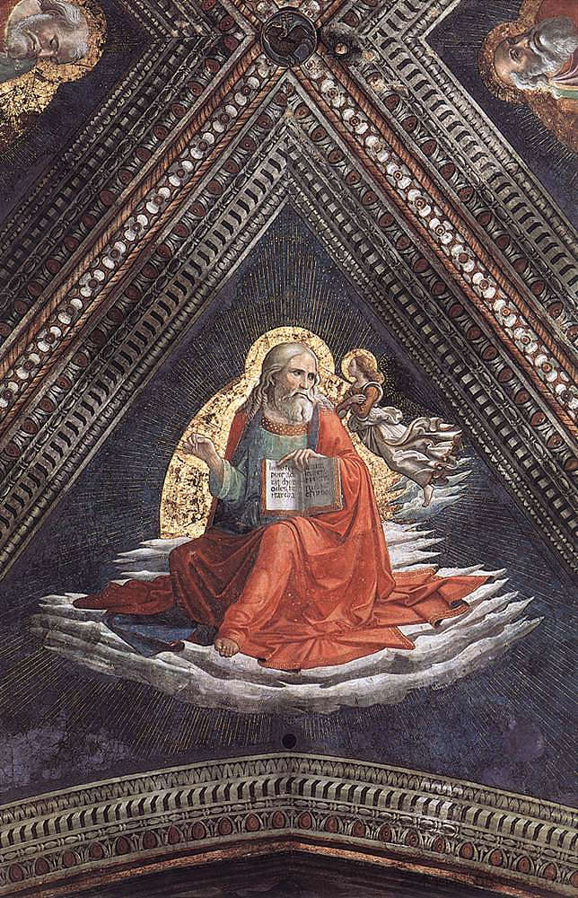 福音传教士圣马太 St. Matthew the Evangelist (1486 - 1490)，多梅尼科·基兰达约