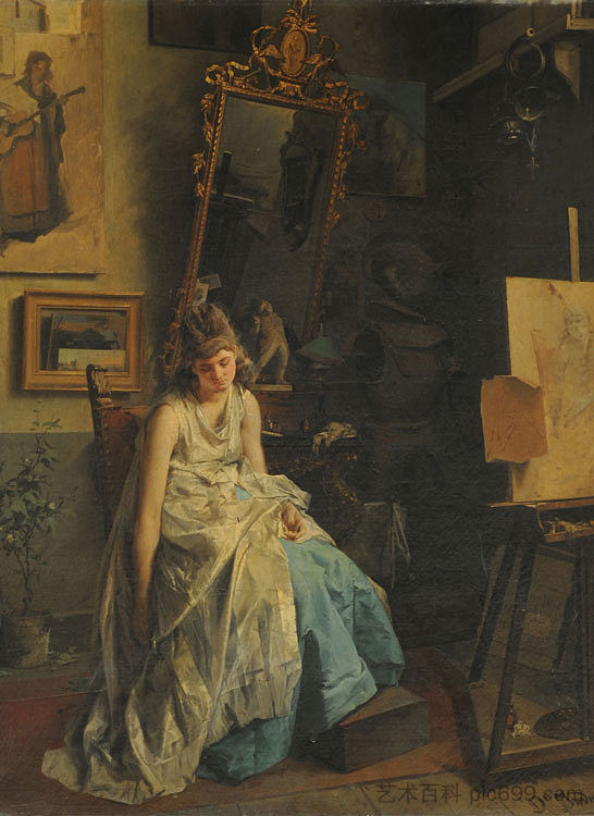 模型 The model (1872)，多梅尼科·因杜诺