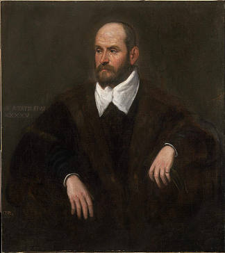一个男人的肖像 Portrait of a Man，多梅尼科·丁托列托