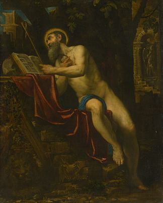 圣杰罗姆 Saint Jerome，多梅尼科·丁托列托
