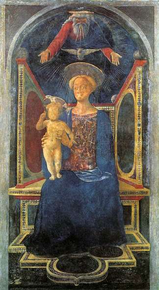 麦当娜和孩子 Madonna and Child (c.1435)，多梅尼科·基兰达约