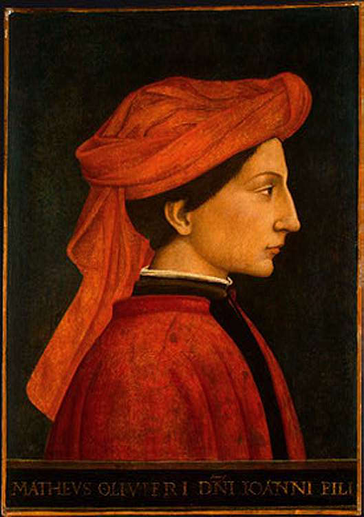 马泰奥·奥利维耶里 Matteo Olivieri (1440 - 1450)，多梅尼科·基兰达约