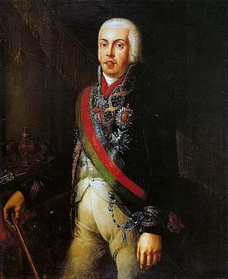 若昂六世的肖像 Retrato de D. João VI，多明戈斯·安东尼奥·德塞凯拉