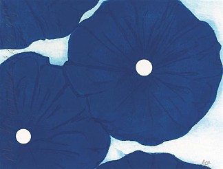 四朵蓝花，1999年5月19日 Four Blue Flowers, May 19, 1999 (1999)，唐纳德·苏丹