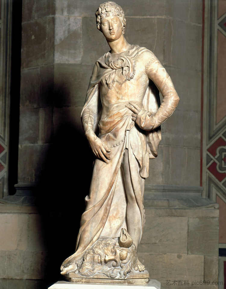 大卫 David (1408 - 1409)，多纳泰罗