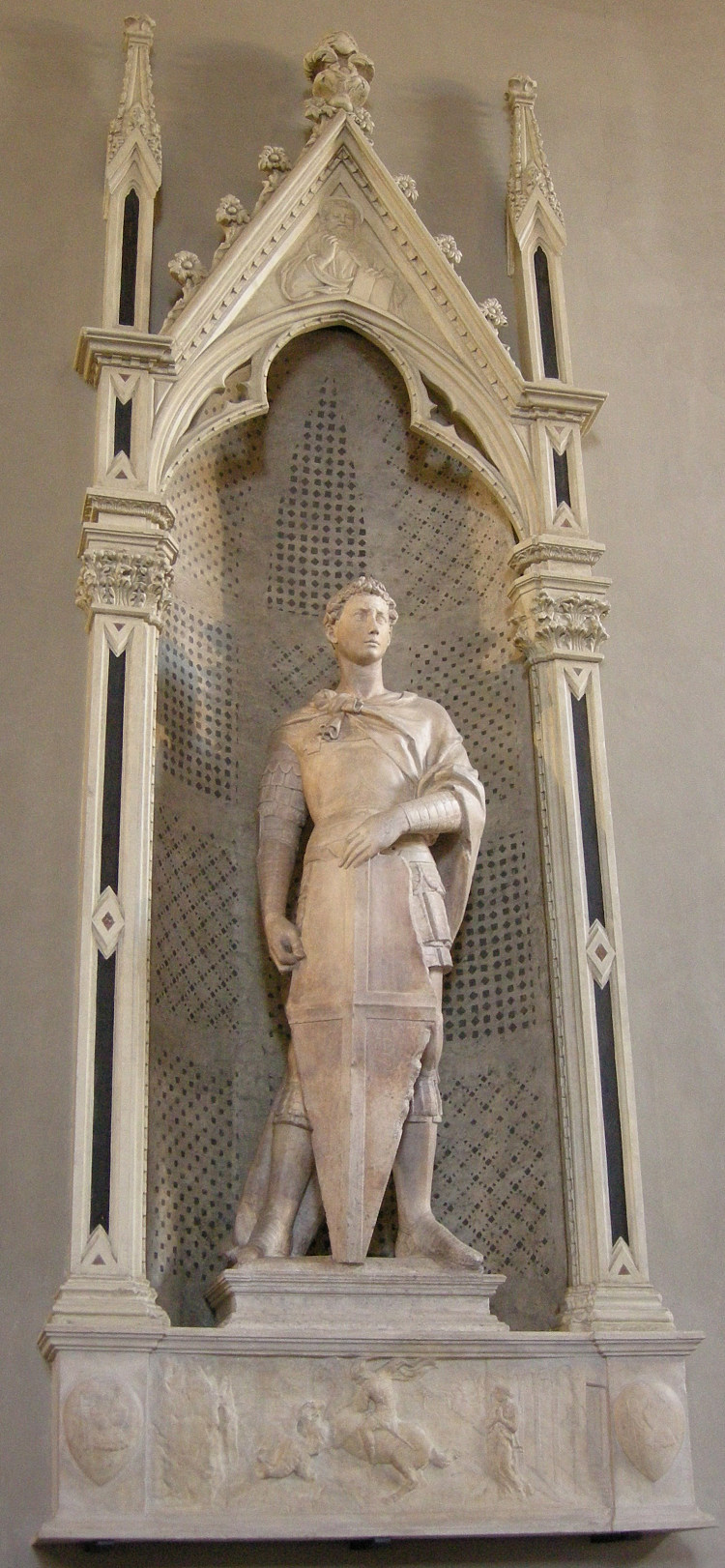 圣乔治 Saint George (1415 - 1417)，多纳泰罗