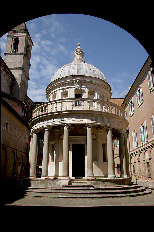 布拉曼特神庙 Tempietto del Bramante (c.1500)，多纳托·布拉曼特