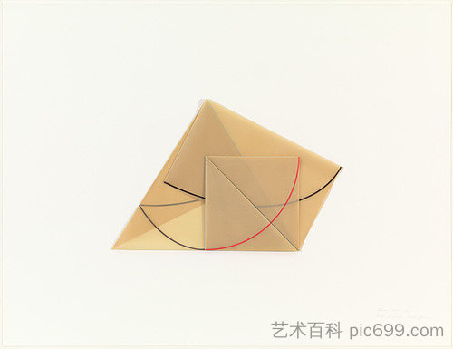 三角形， 矩形， 小正方形 Triangle, Rectangle, Small Square (1978)，多萝西娅·洛克伯尼