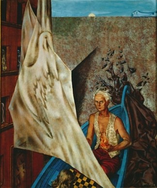 蓝色船上的麦克斯 Max in a Blue Boat (1947)，多萝西娅·坦宁