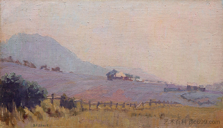 热雾霾 Heat Haze (c.1919)，多里特·布莱克