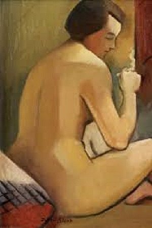 裸体与香烟 Nude with Cigarette (1930)，多里特·布莱克