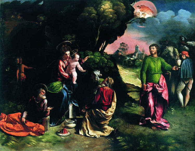 贤士的崇拜 Adoration of the Magi (1530 - 1542)，多索·多西