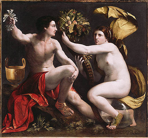 财富的寓言 An Allegory of Fortune (1538),多索·多西