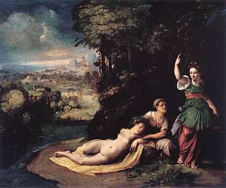 戴安娜和卡利斯托 Diana and Calisto (1528)，多索·多西