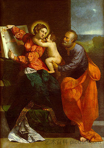 神圣家族 The Holy Family (1527 - 1528)，多索·多西