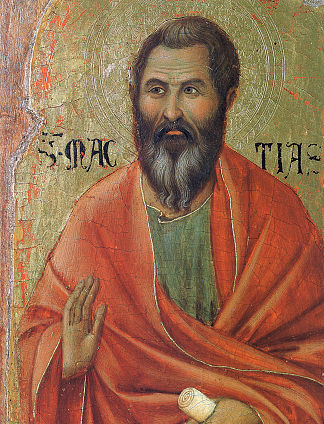 使徒马提亚斯 Apostle Matthias (1308 – 1311)，杜乔·迪·博尼塞尼亚