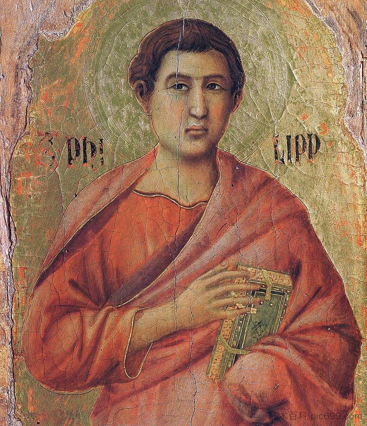 使徒菲利普 Apostle Philip (1308 - 1311)，杜乔·迪·博尼塞尼亚