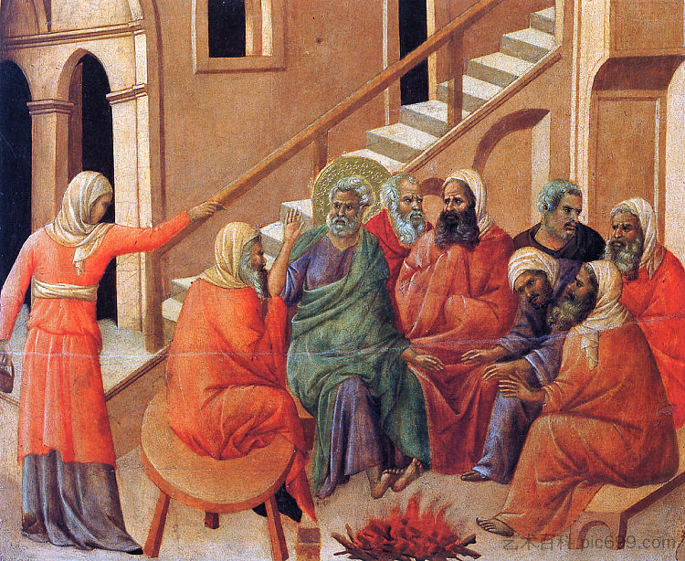 放弃彼得 Renunciation of Peter (1308 - 1311),杜乔·迪·博尼塞尼亚