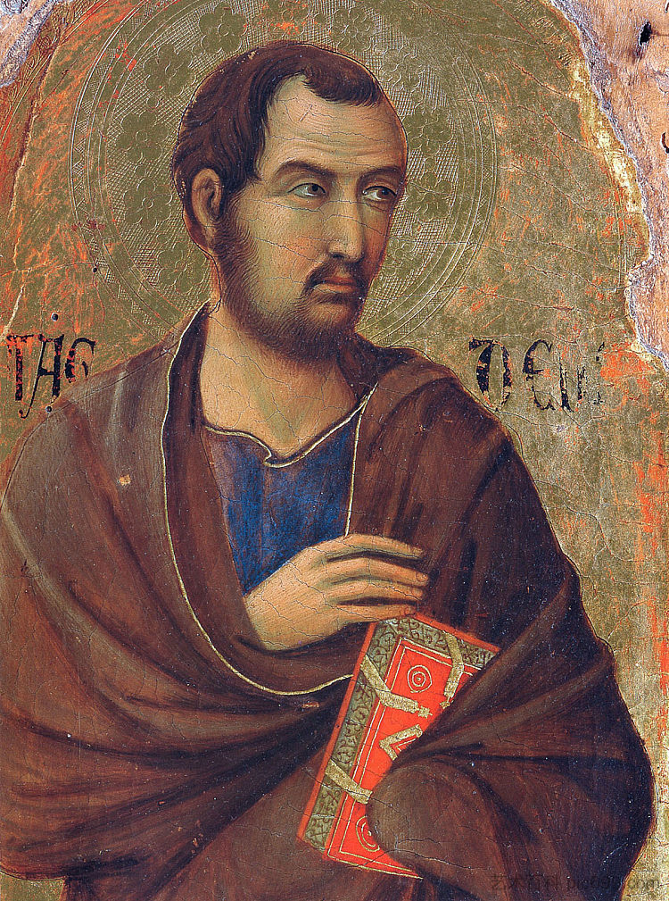 使徒撒迪厄斯 The apostle Thaddeus (1308 - 1311)，杜乔·迪·博尼塞尼亚