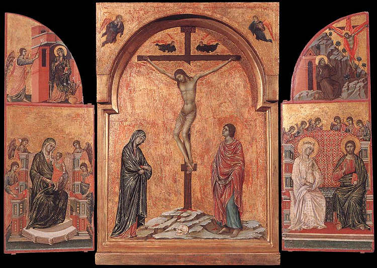 三联画 Triptych (1305 - 1308)，杜乔·迪·博尼塞尼亚