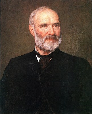 戴先生的肖像 Portrait of Mr. Day (1893)，伊斯特曼·约翰逊