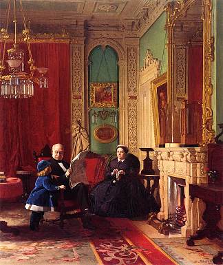 布朗家族 The Brown Family (1869)，伊斯特曼·约翰逊