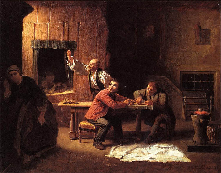 造假者 The Counterfeiters (1853)，伊斯特曼·约翰逊