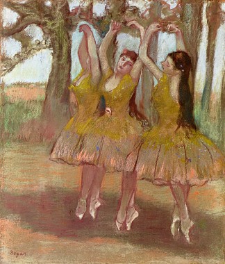 希腊之舞 A Grecian Dance (1885 – 1890)，埃德加·德加
