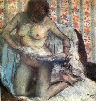 沐浴后 After the Bath (1884)，埃德加·德加