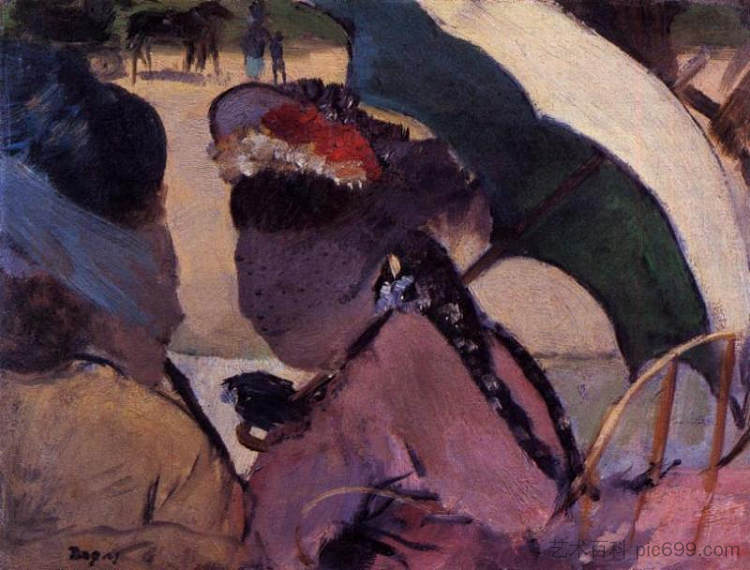 在比赛中 At the Races (c.1876 - c.1877),埃德加·德加