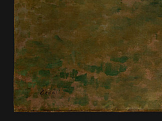 芭蕾舞前(细节) Before the Ballet (detail) (1890 – 1892)，埃德加·德加