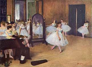 舞蹈课 Dance Class (1871)，埃德加·德加