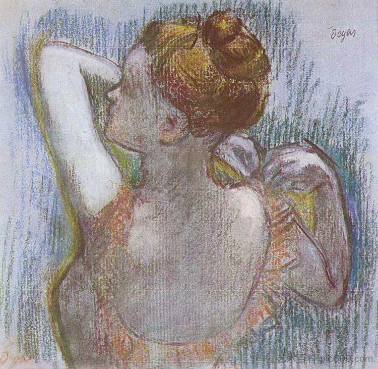 舞者 Dancer (1899)，埃德加·德加