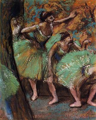 舞者 Dancers (1898)，埃德加·德加