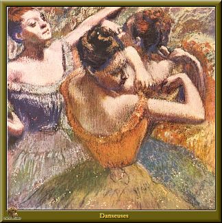 舞者 Dancers (1899)，埃德加·德加