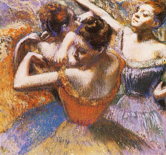 舞者 Dancers (1899)，埃德加·德加