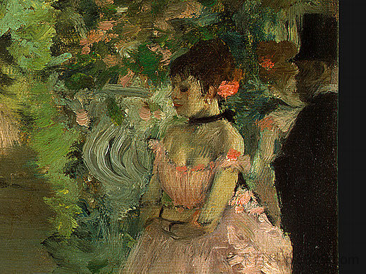 舞者后台(局部) Dancers Backstage (detail) (1876 - 1883),埃德加·德加