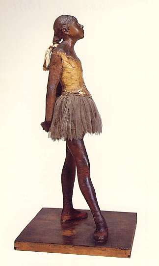 小舞者，十四岁 Little Dancer, Fourteen Year Old (1881)，埃德加·德加