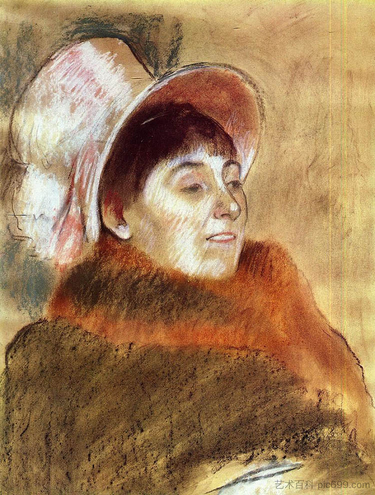 戴茨-莫宁夫人 Madame Deitz-Monin (1879),埃德加·德加