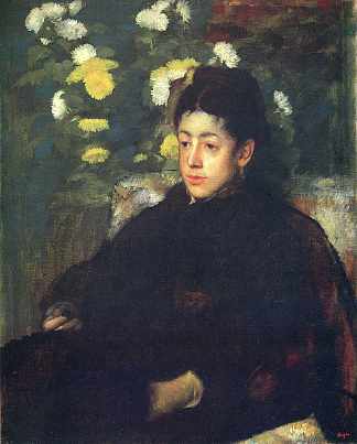 马洛小姐 Mademoiselle Malo (1877)，埃德加·德加