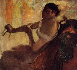 玫瑰卡洛 Rose Caron (c.1892)，埃德加·德加