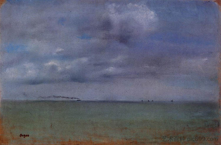 海景 Seascape (1869),埃德加·德加