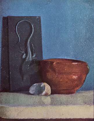 静物与蜥蜴 Still Life with Lizard (1858 – 1860)，埃德加·德加