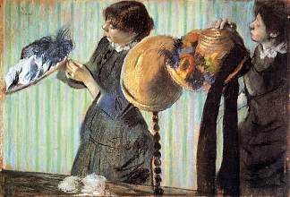 小磨坊 The Little Milliners (1882)，埃德加·德加