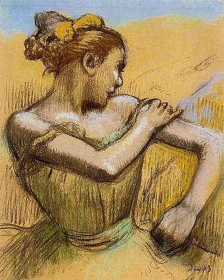 舞者的躯干 Torso of a Dancer (c.1899)，埃德加·德加