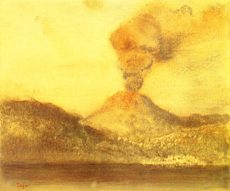 维苏威火山 Vesuvius (1892)，埃德加·德加