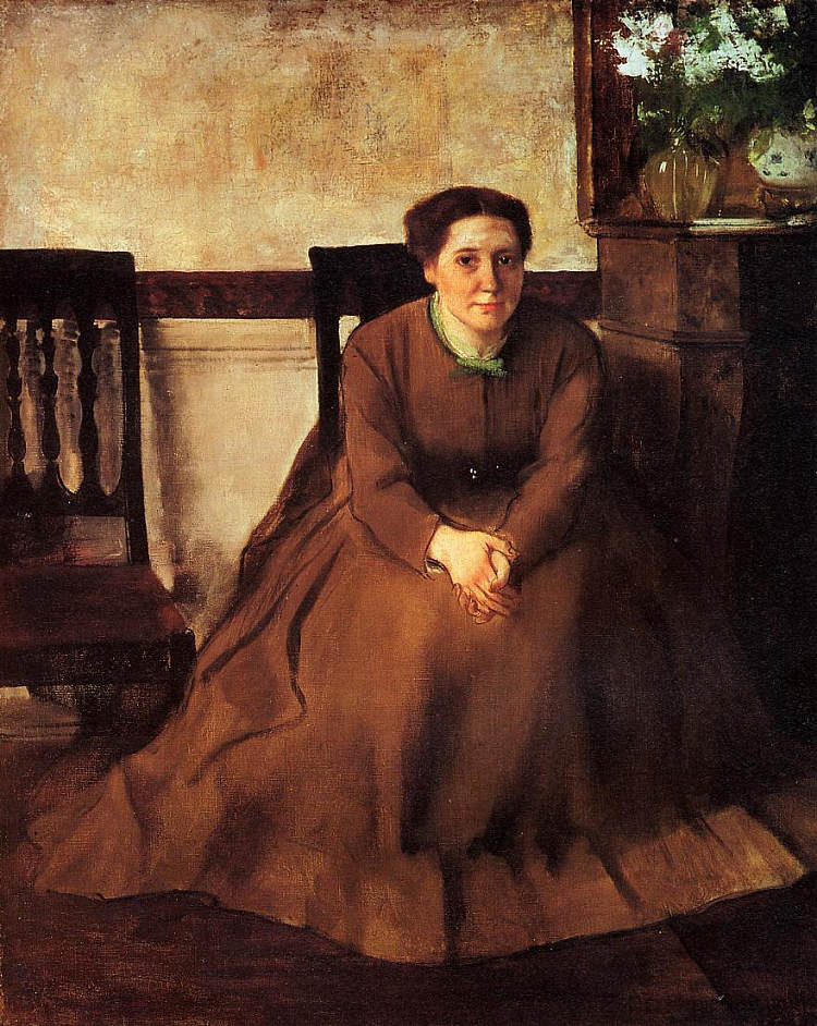维多利亚·杜堡 Victoria Duborg (c.1866),埃德加·德加